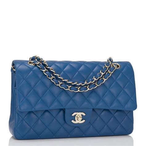 chanel blue backpack|chanel shoulder bag blue.